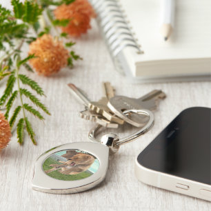 Fierce Lioness Jungle Adventure Art Key Ring