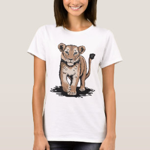 Fierce Little Cub – Power in Innocence T-Shirt