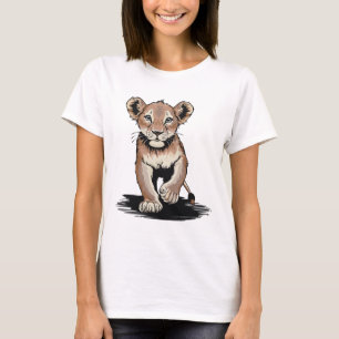 Fierce Little Cub – Power in Innocence T-Shirt