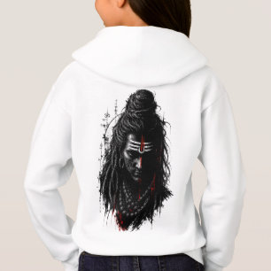 Fierce Lord Shiva Mahakal Grunge Dark Splash Art