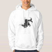 Fierce Oriental Dragon  Hoodie