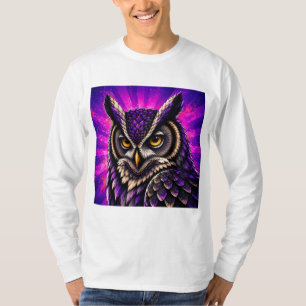 Fierce Owl Vintage Wildlife T-Shirt
