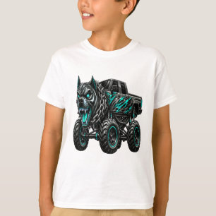 Fierce Pitbull Monster Truck T-Shirt