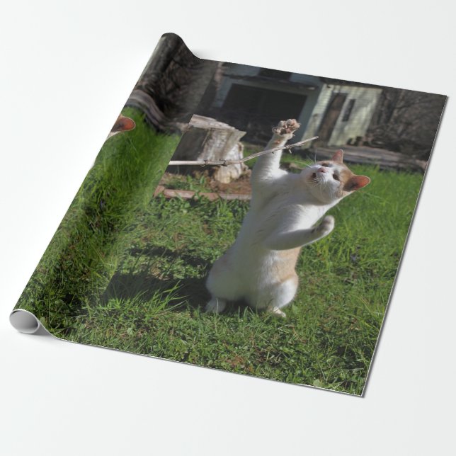 Fierce Predator Wrapping Paper (Unrolled)
