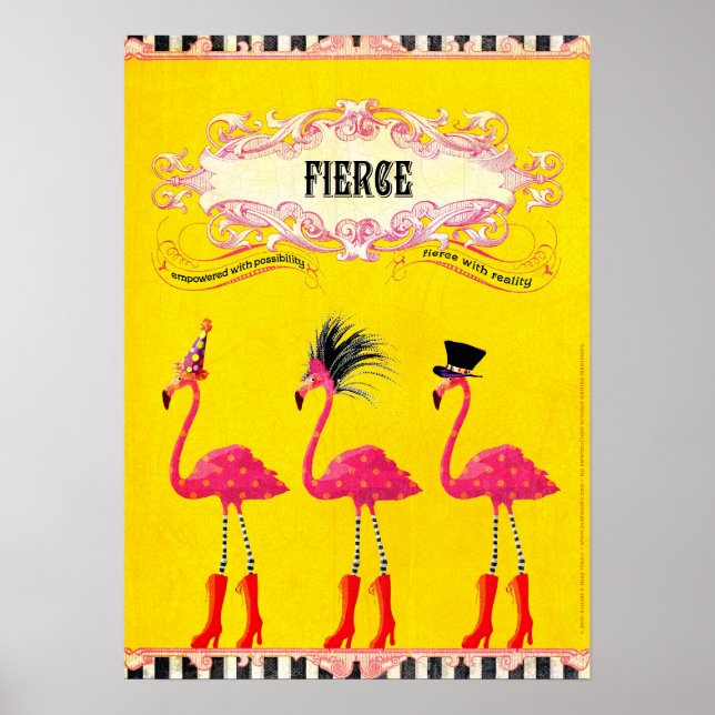Fierce (Print) Poster (Front)