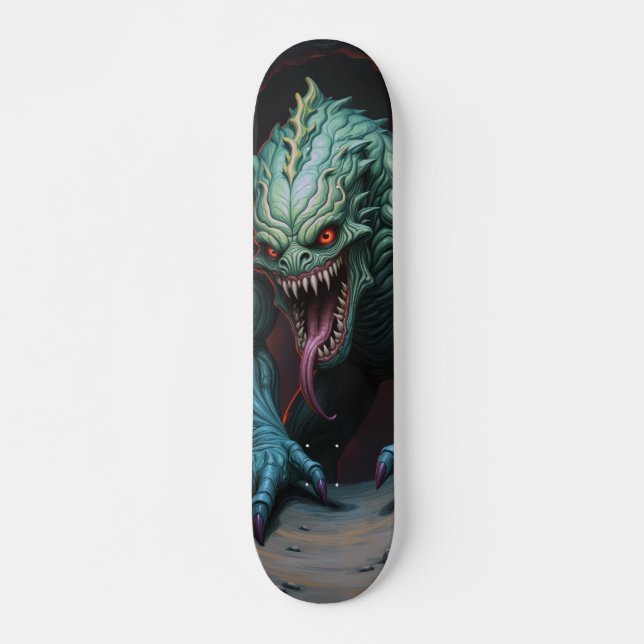 Fierce Reptile Skateboard (Front)