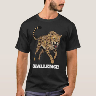 Fierce Roaring Cheetah Streetwear T-Shirt