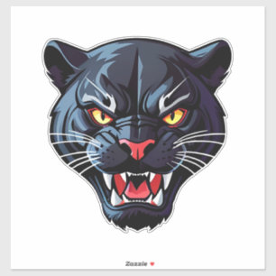 Fierce Roaring Panther Mascot