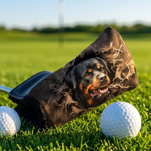 Fierce Rottweiler Golf Putter Head Cover