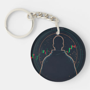 Fierce Stock Market Key Ring