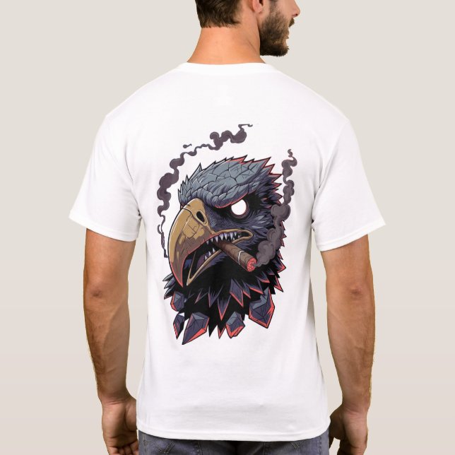 Fierce Stone Eagle Mascot T-Shirt (Back)