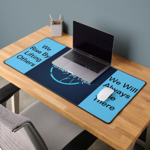 Fierce 'Technology is Man's Best Friend' Art Colle Desk Mat