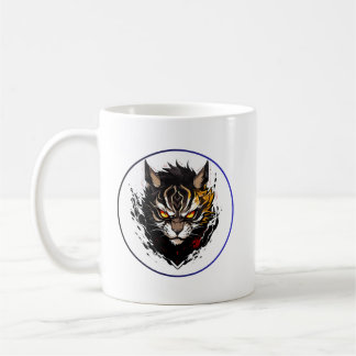 Fierce Tiger Anime Coffee Mug