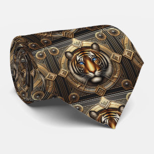 Fierce Tiger Tie   Masculine Men's Fashion