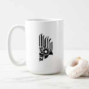 Fierce Traditional Sri Lankan Mask Graphic Mug
