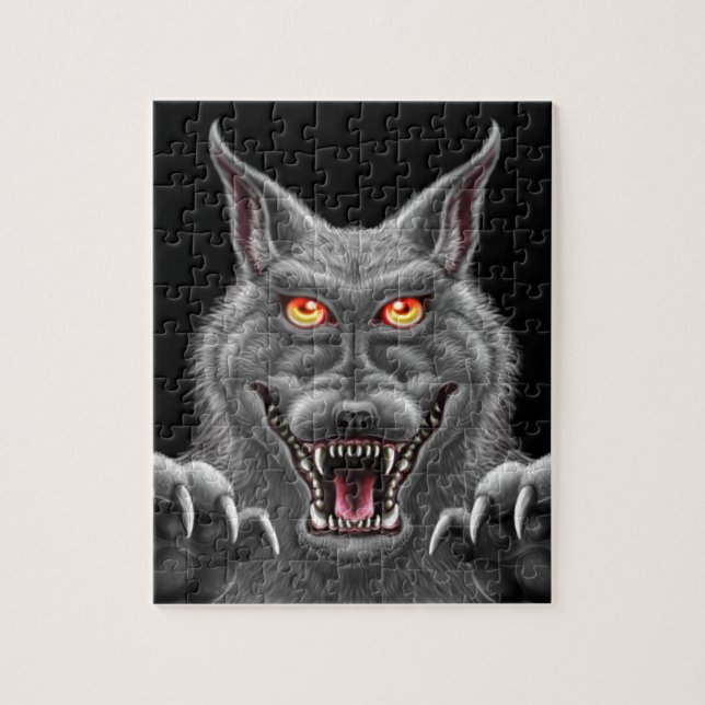Fierce Werewolf Jigsaw Puzzle (Vertical)