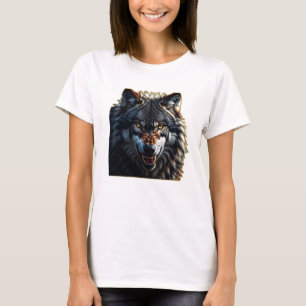 Fierce Wolf – Symbol of Strength and Freedom T-Shirt