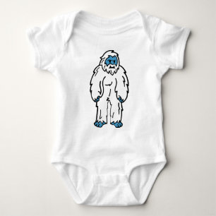 Fierce Yeti - Arctic Mythical Beast Baby Bodysuit