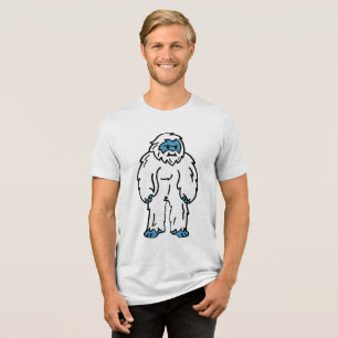 Fierce Yeti - Arctic Mythical Beast Tri-Blend Shirt
