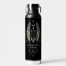 Fiercely Free Minimalist Silhouette Tumbler