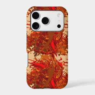 Fiery Abstract Paint Splash Phone Case