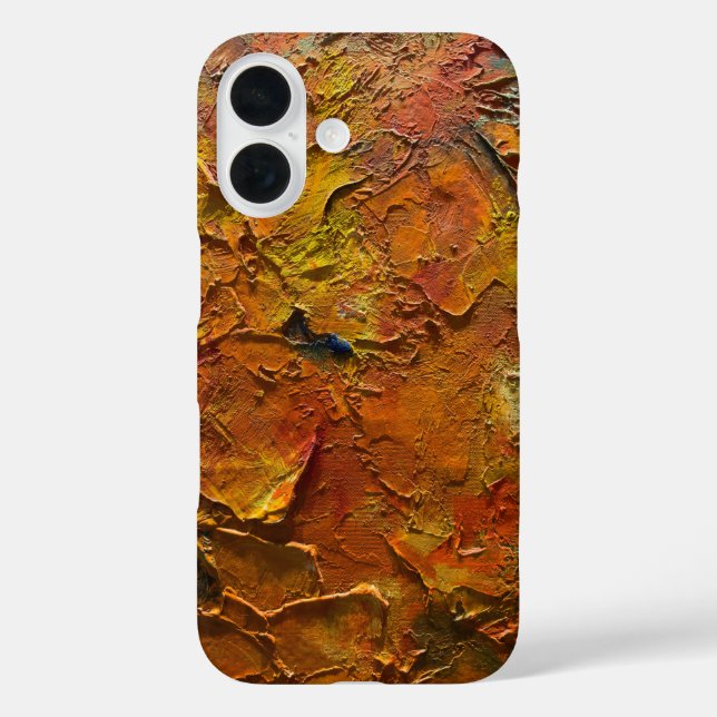 Fiery Abstract Texture Case-Mate iPhone Case (Back)