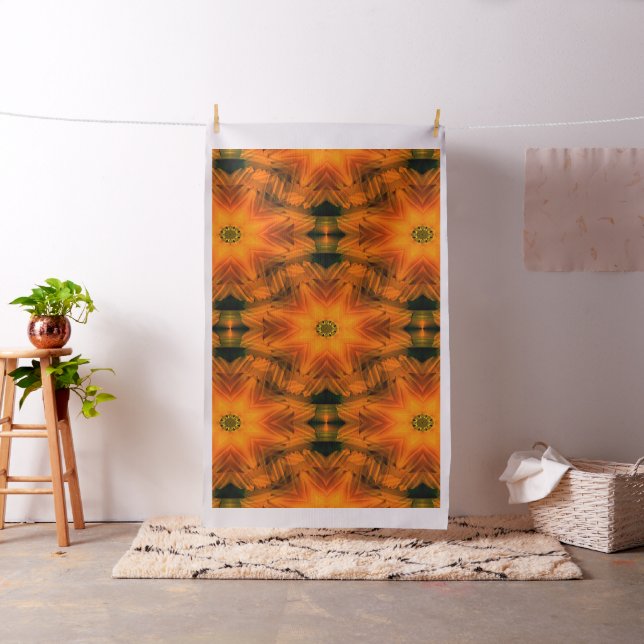 Fiery Autumn Stars.... Fabric (In Situ)