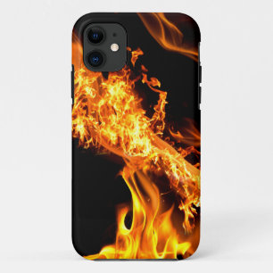 Fiery Blaze Burning Flames Fire Lover iPhone 11 Case
