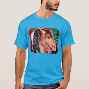 Fiery Carousel Horse  T-Shirt
