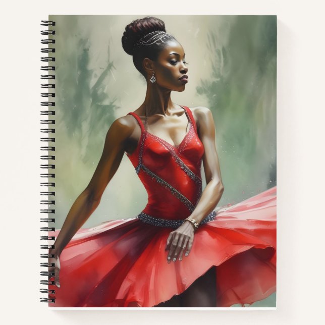 Fiery Dance Notebook (Front)