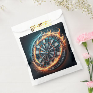 Fiery Dartboard with Bullseye Explosion Favour Bag