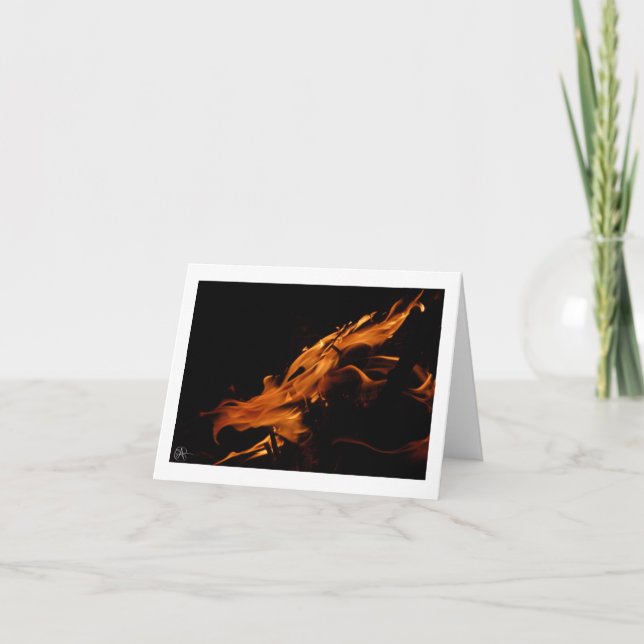 Fiery Dragon Card (Front)