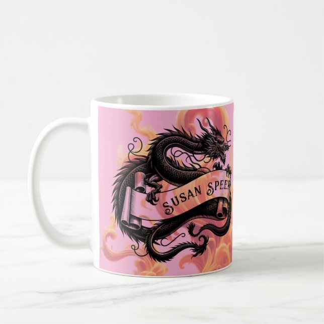 Fiery Dragon Mug (Left)