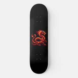 Fiery Dragon Skateboard
