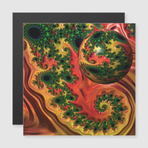 Fiery Elegance - A Study in Complexity Card