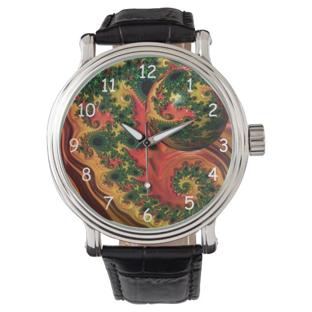 Fiery Elegance - A Study in Complexity  Watch (Front)