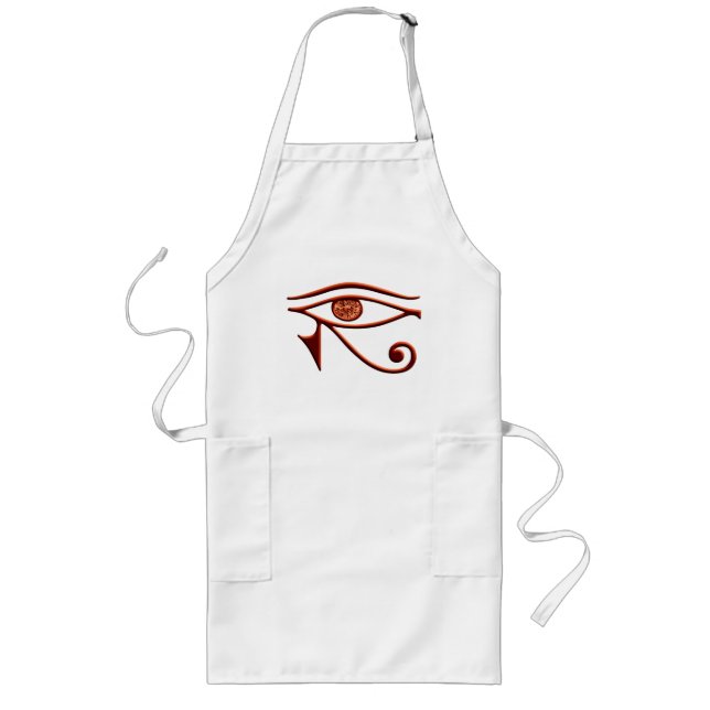 Fiery Eye Of Horus Apron (Front)