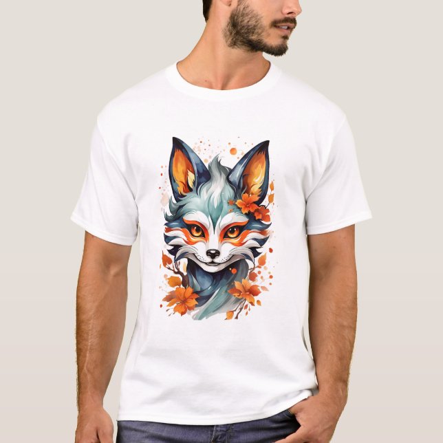 Fiery Feline Impression T-Shirt (Front)