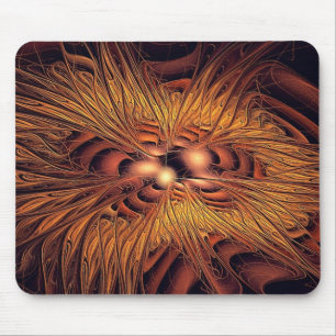 Fiery Filaments Mouse Pad