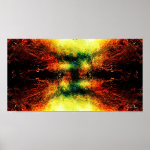 Fiery Fusion Poster
