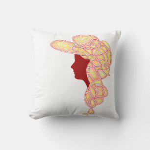 Fiery Lady Cushion