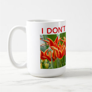 Fiery Lily-Flowered Orange Tulips Coffee Mug