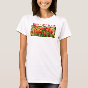 Fiery Lily-Flowered Orange Tulips T-Shirt