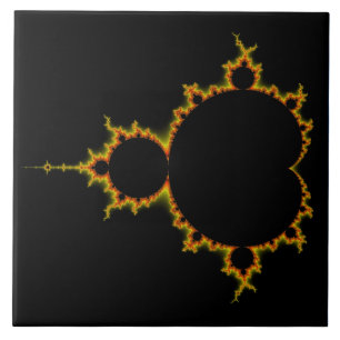 Fiery Mandelbrot Set Tile