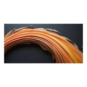 Fiery Motion Sculpture Poster