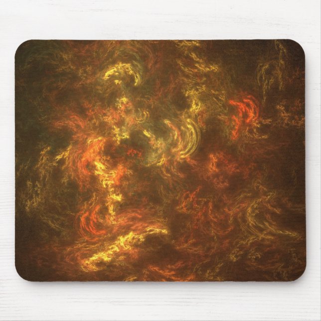 fiery mouse pad (Front)