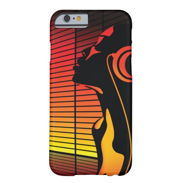 Fiery Music Lover IPhone Case (Back)