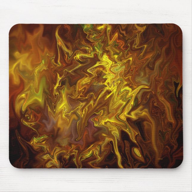 Fiery Nebula.... Mouse Pad (Front)