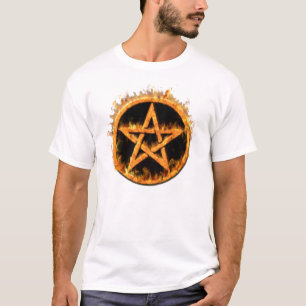 Fiery Pentagram Shirt