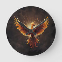 Fiery Phoenix Cushion